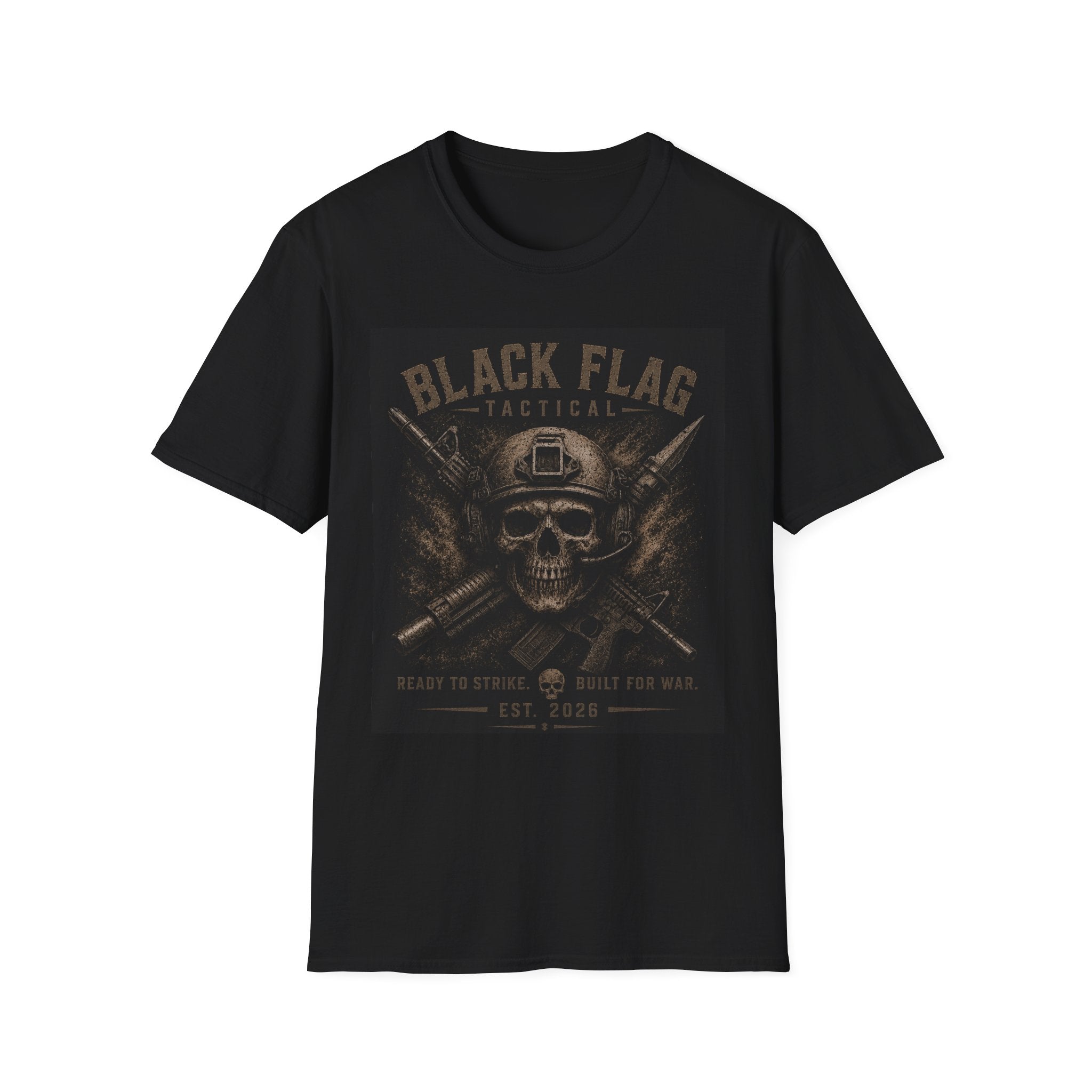 Black Flag Tactical Skull Graphic Tee