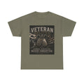 Veteran Elite T‑Shirt — "Earned. Respected. Never Forgotten." Military Tribute Tee