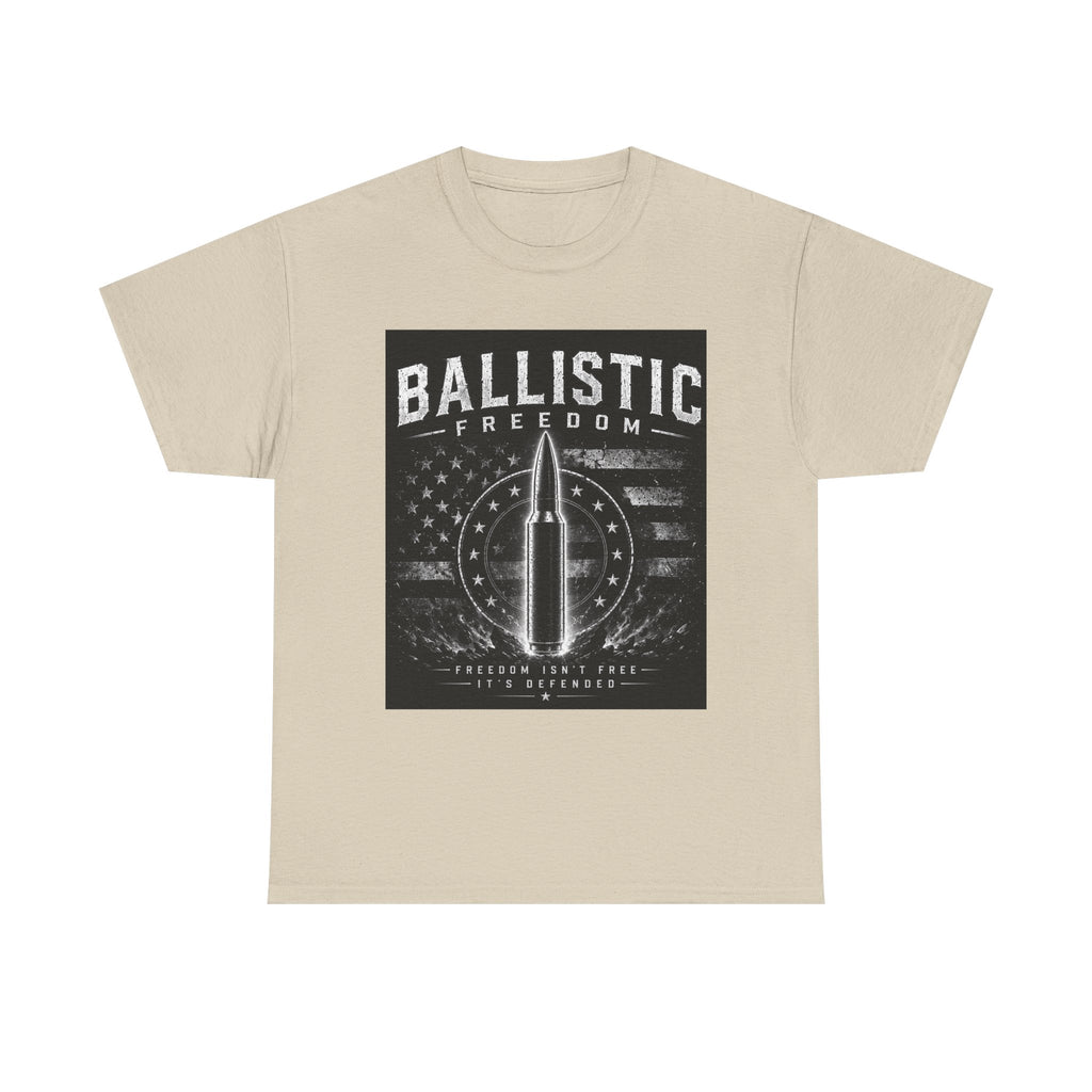 Ballistic Freedom Tee — Bullet Shield Graphic T-Shirt