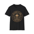 Black Flag Tactical T-Shirt — Skull & Ace Emblem, Est. 2026