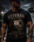 Veteran Elite 'Where Valor Never Dies' T-Shirt