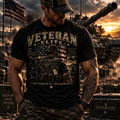 Veteran Elite T-Shirt — American Flag Military Tribute Graphic Tee