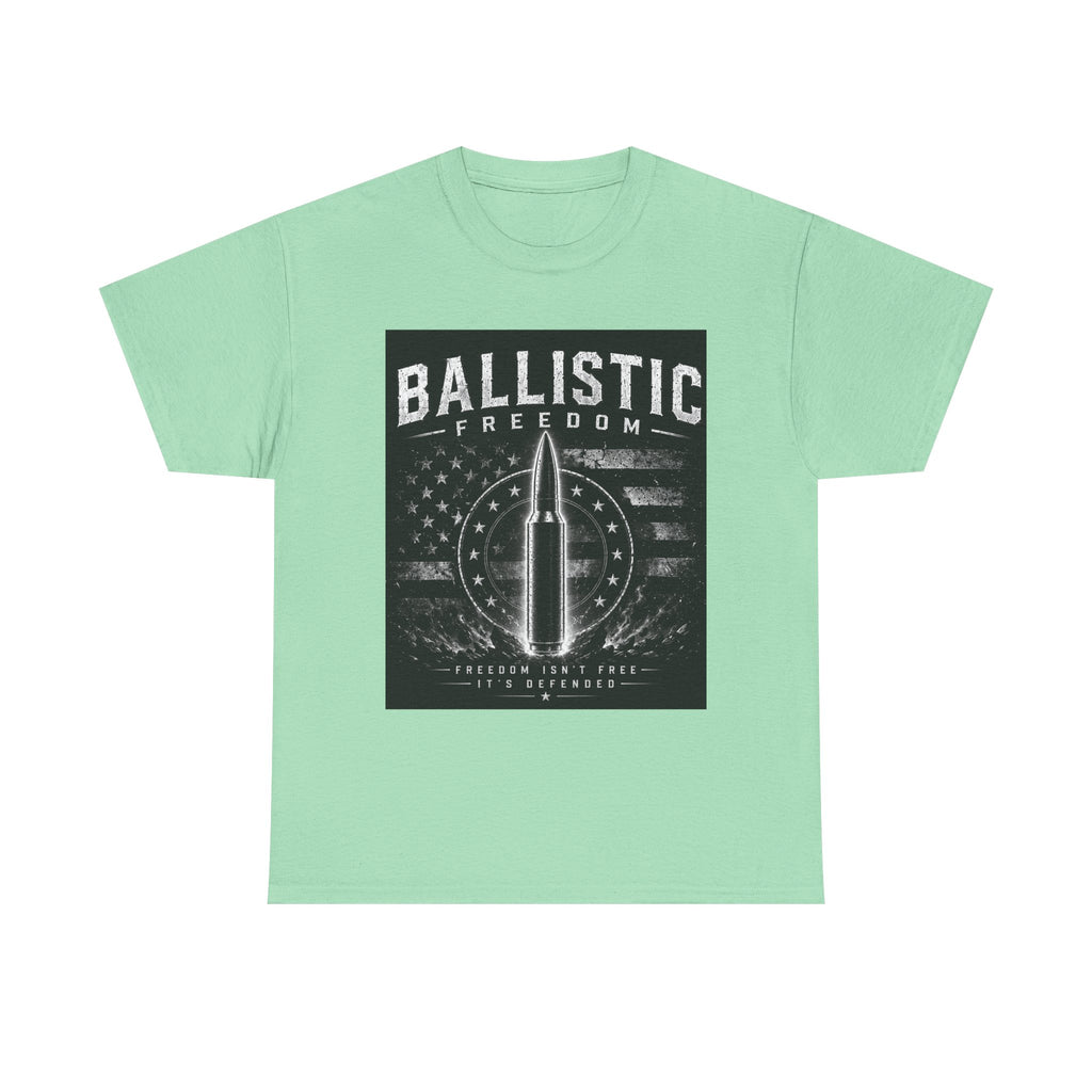Ballistic Freedom Tee — Bullet Shield Graphic T-Shirt