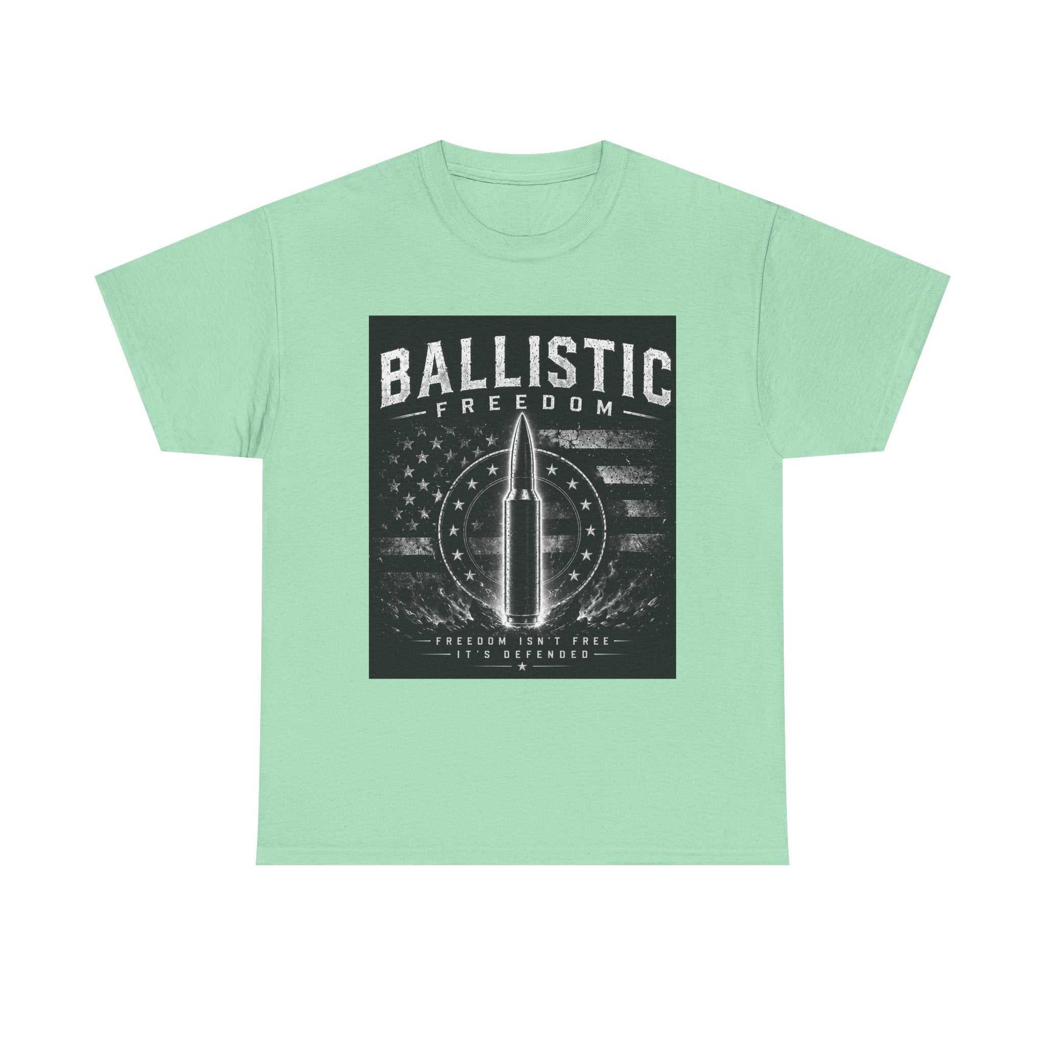 Ballistic Freedom Tee — Bullet Shield Graphic T-Shirt