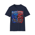 Ballistic Freedom T-Shirt — Patriotic American Rifle Graphic Tee