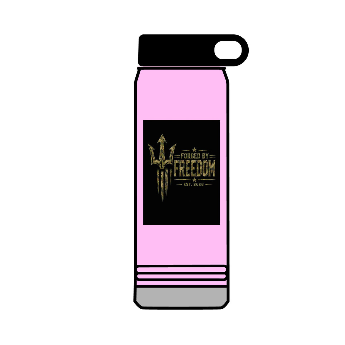 Forged by Freedom 32oz Water Bottle