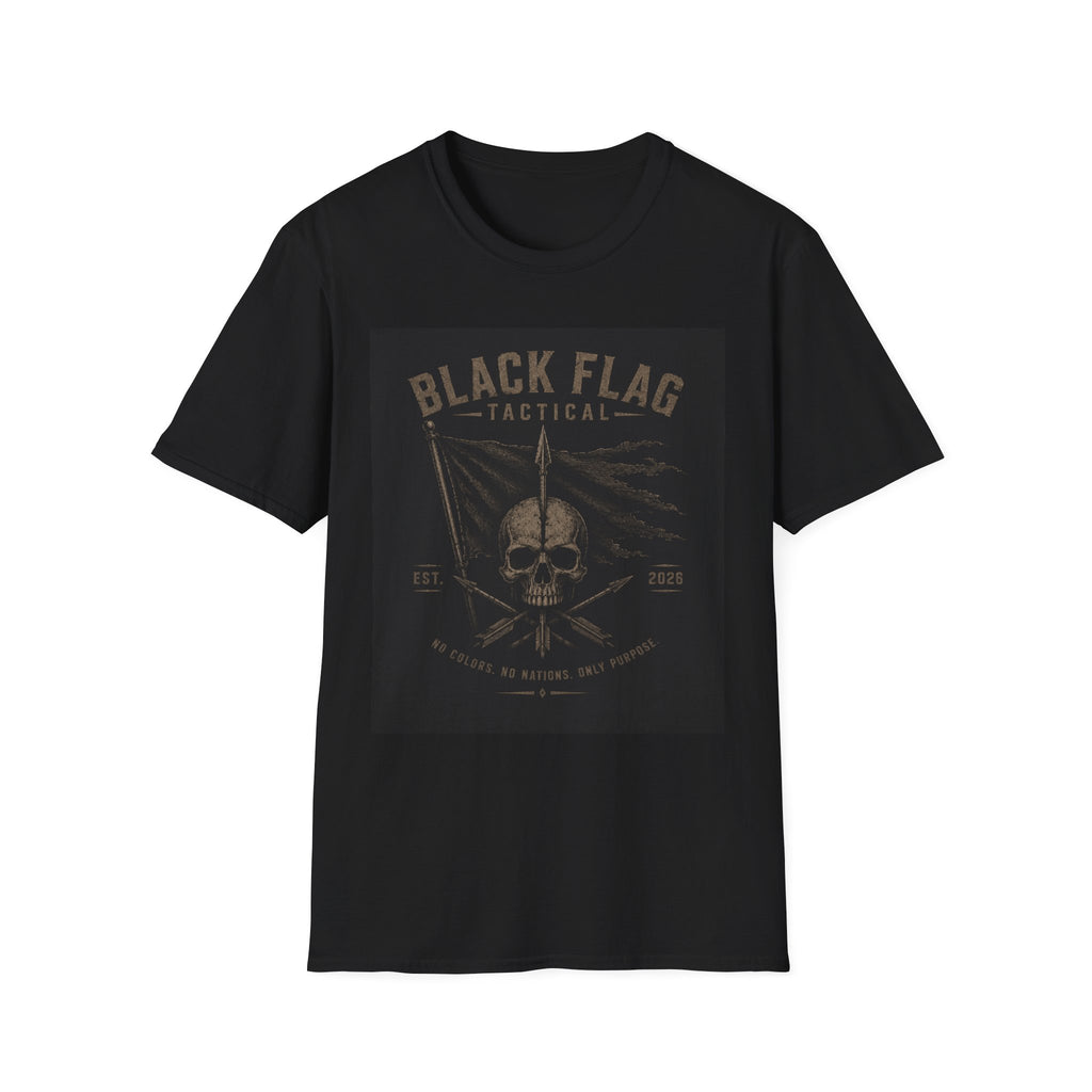 Black Flag Tactical Skull Logo Tee